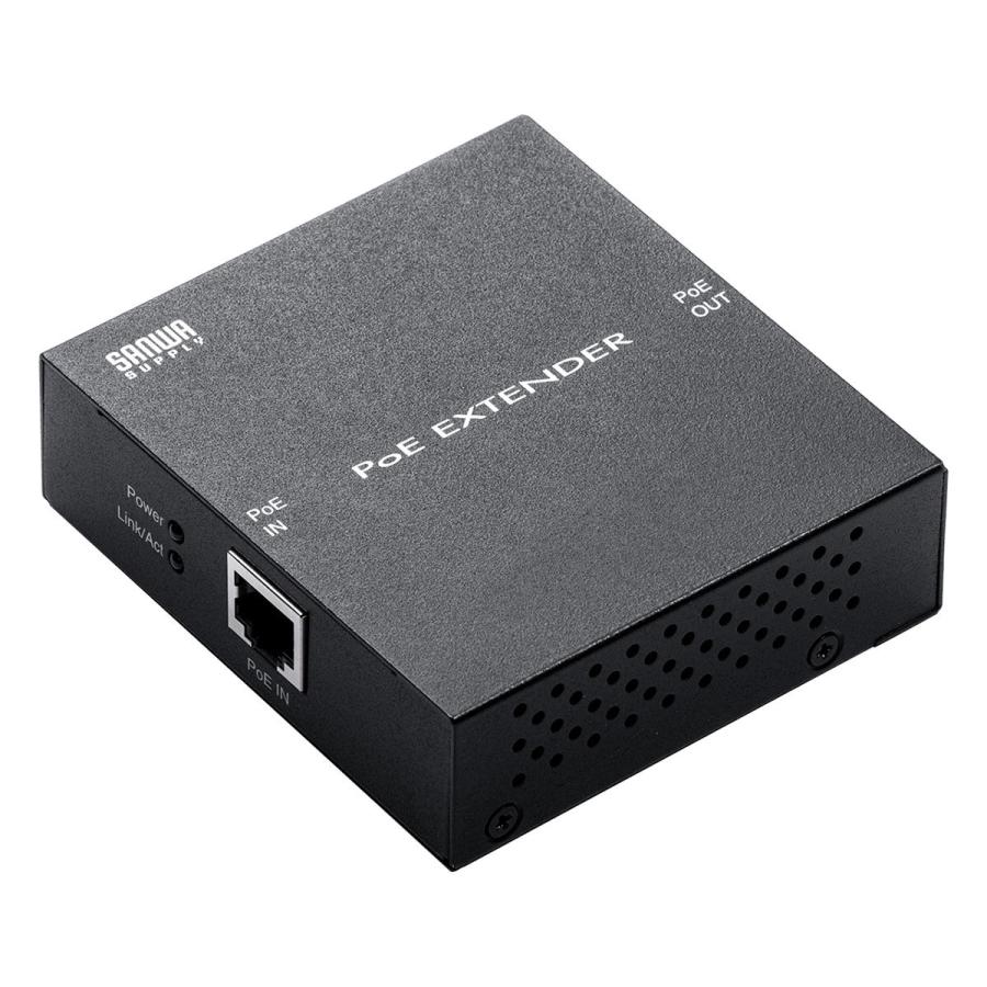 PoEエクステンダー 3ポートハブ 中継器 PoE+対応 給電分配 延長機能付 PoEエクステンダー 3ポートハブ 中継器 PoE+対応 給電分配 延長