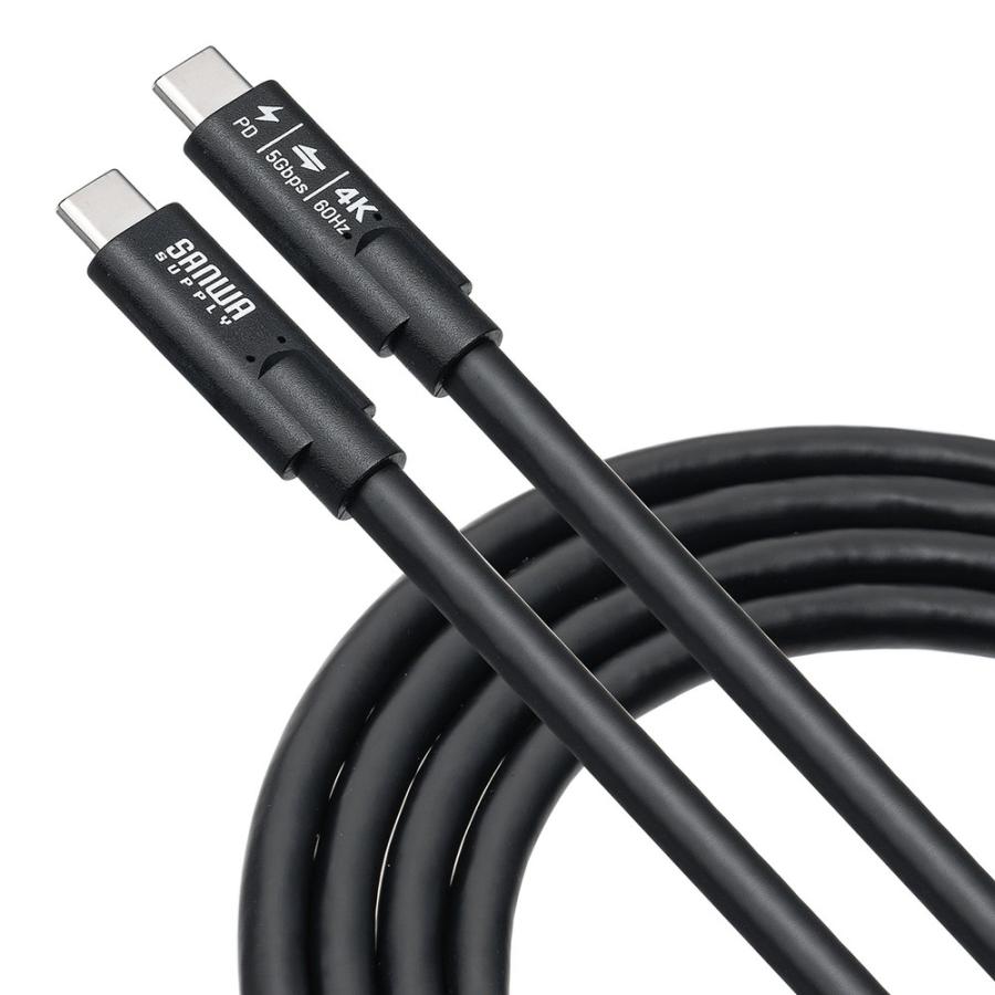 SANWA SUPPLY（サンワサプライ） USB Type-Cケーブル 3m Type-C映像