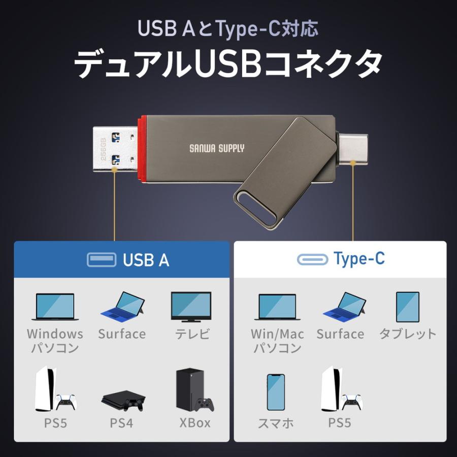 SANWA SUPPLY（サンワサプライ） 外付けSSD 1TB 容量 PS5 テレビ録画