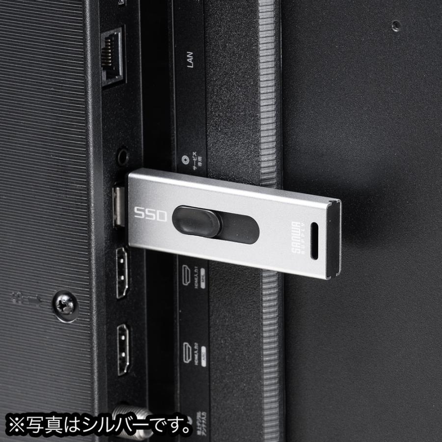 SANWA SUPPLY（サンワサプライ） スティック型SSD 外付け 2TB USB3.2