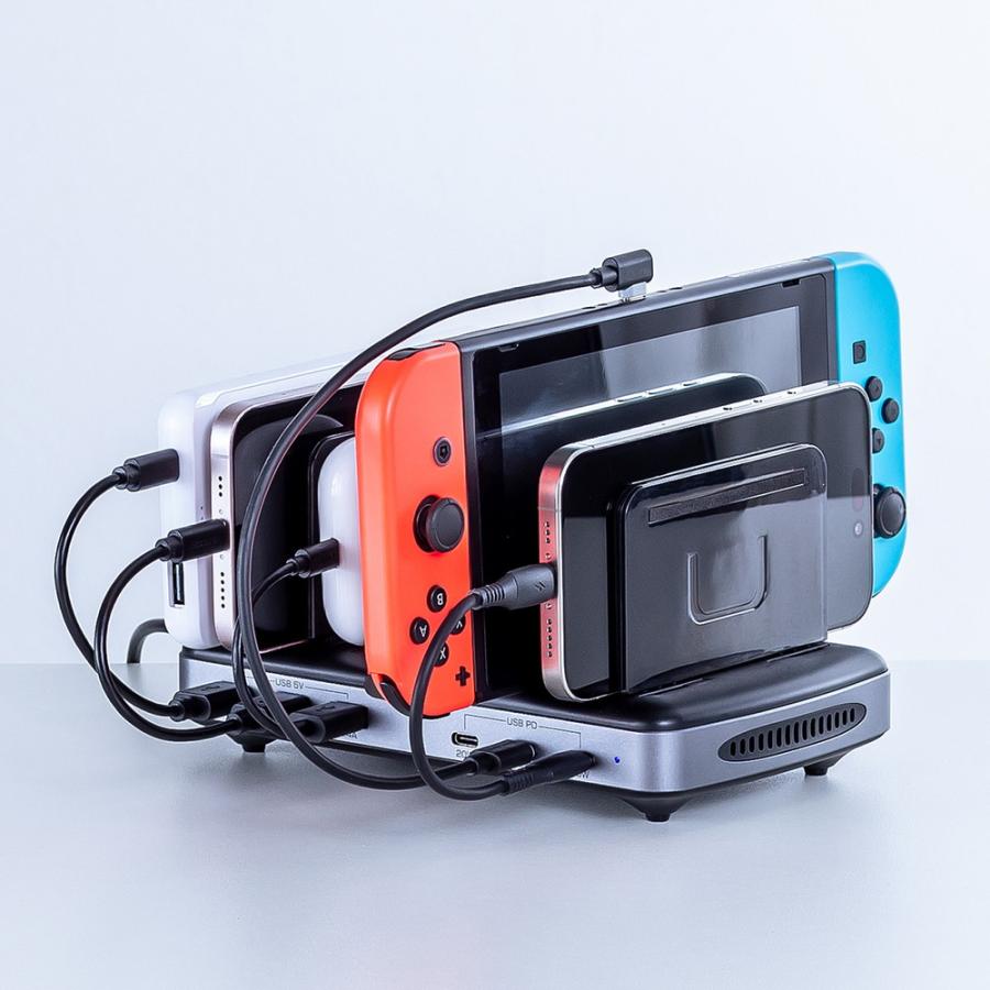 SANWA SUPPLY（サンワサプライ） USB充電ステーション 6ポート 合計96W