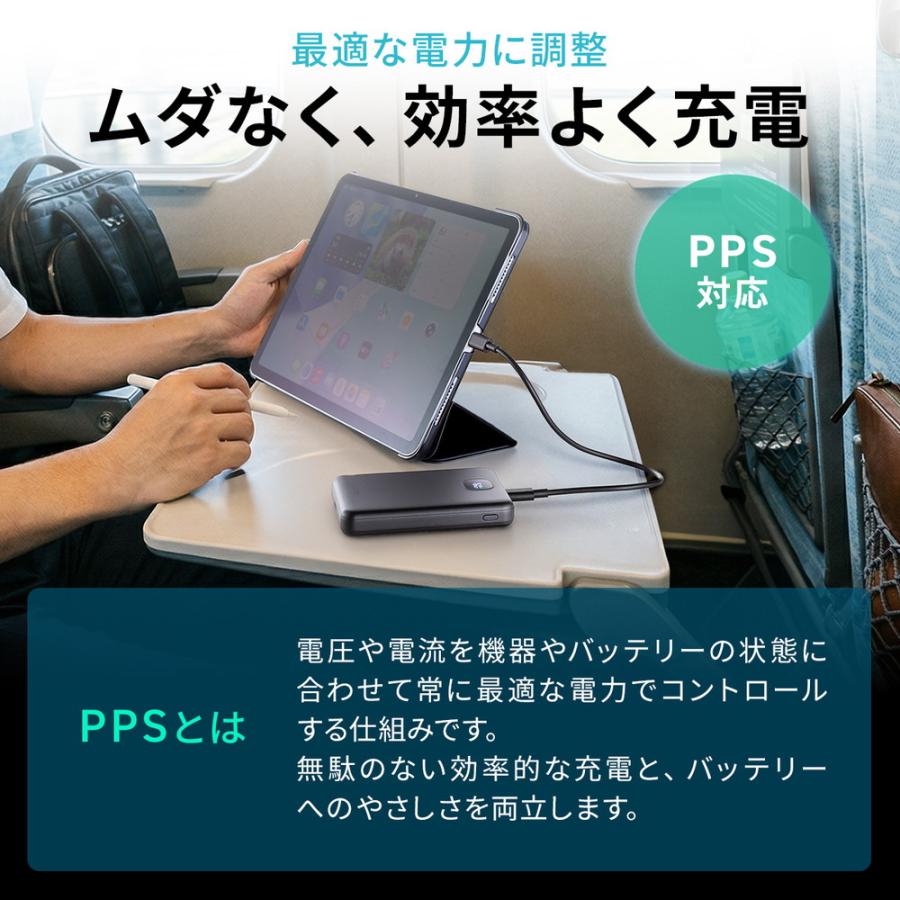 SANWA SUPPLY（サンワサプライ） モバイルバッテリー 半固体電池 準