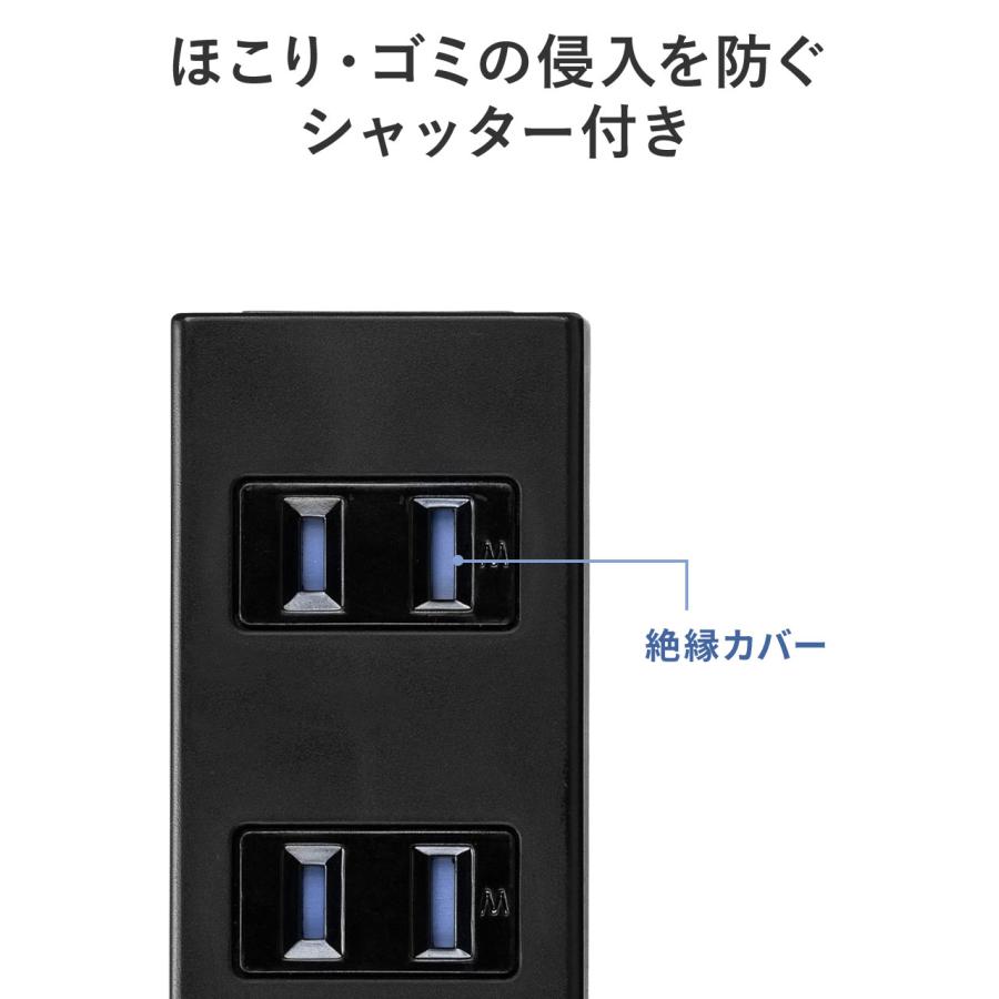 【未開封】雷ガードタップ 2P 6個口 1m 10点セット サンワプライ Amazon.co.jp: サンワサプライ 雷ガードタップ 6個口・2P 2m