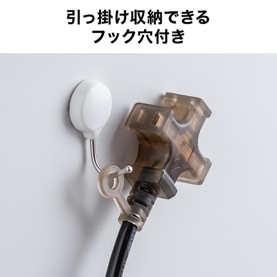 SANWA SUPPLY（サンワサプライ） 電源延長コード 3m 3個口 2極 高耐久
