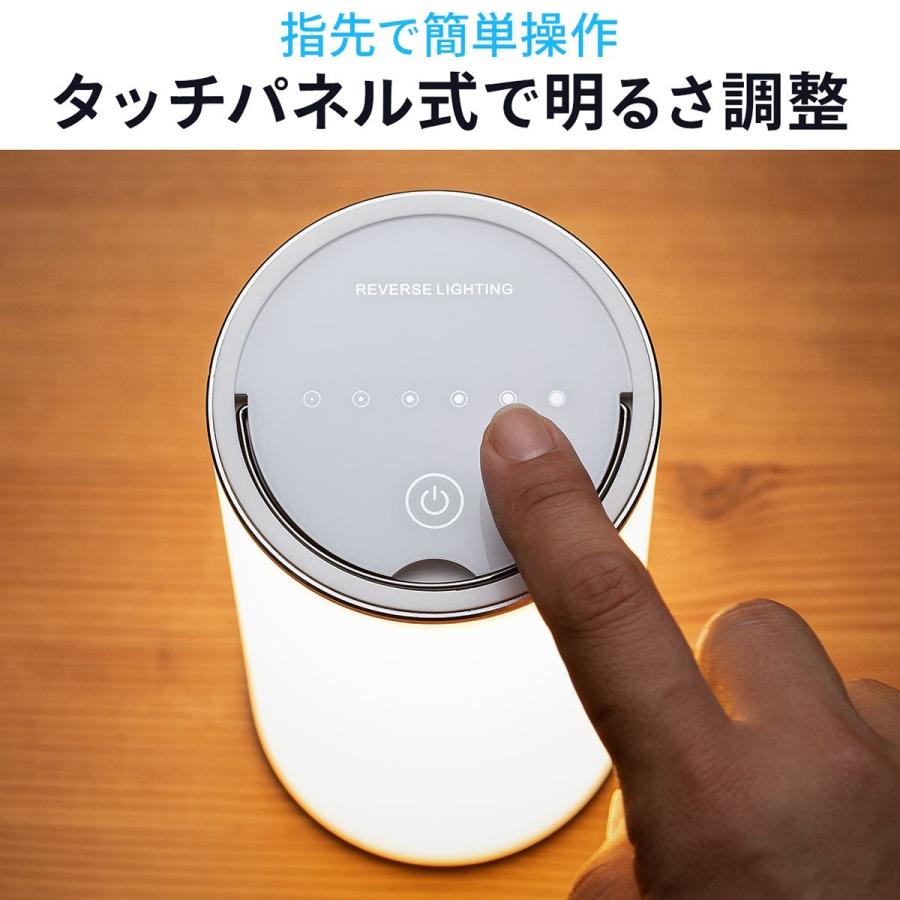 SANWA SUPPLY（サンワサプライ） LEDライト ランタン 6段階調整 充電式