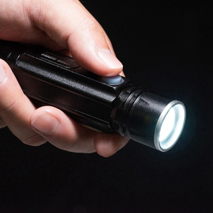 SANWA SUPPLY（サンワサプライ） LED懐中電灯 USB充電 防水 IPX4 最大