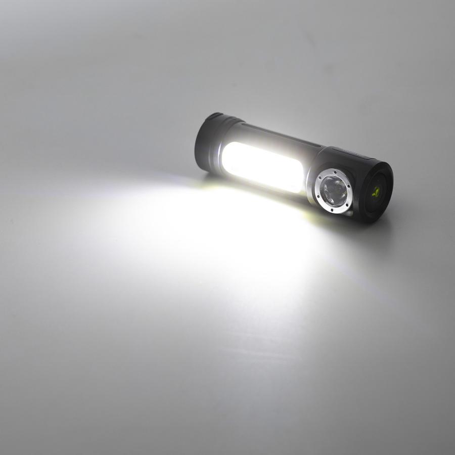 SANWA SUPPLY 小型防水LEDライト USB充電式 マグネット内蔵 防水