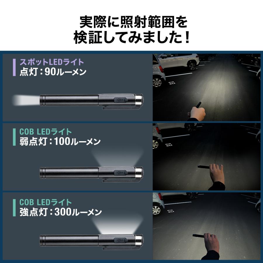 SANWA SUPPLY（サンワサプライ） ペン型LEDライト 面発光 スポット