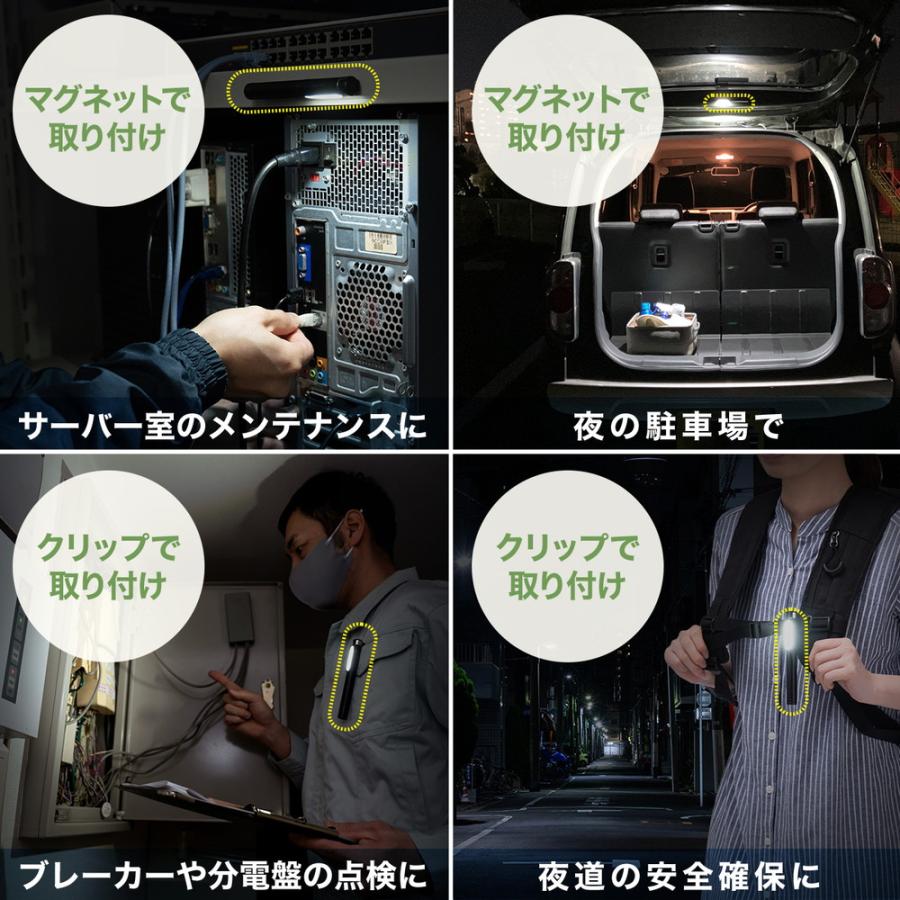 SANWA SUPPLY（サンワサプライ） ペン型LEDライト 面発光 スポット