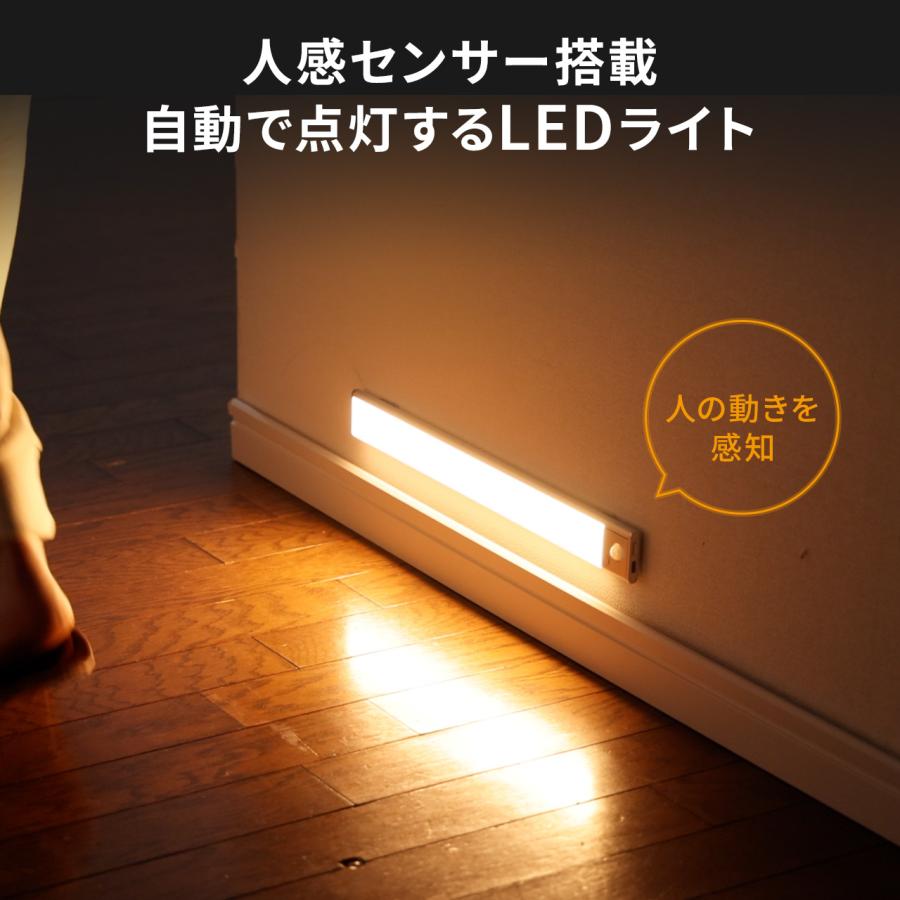 SANWA SUPPLY 薄型LEDセンサーライト 人感センサー Mサイズ 幅 SANWA SUPPLY 薄型LEDセンサーライト 人感センサー Mサイズ 幅