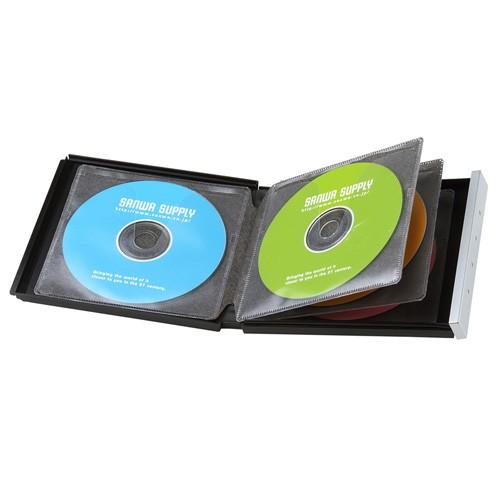 定価の88％ＯＦＦ SALE 62%OFF ディスクケース CD DVD ブルーレイ対応 8枚まで収納 ハードタイプ ポータブル ブラック FCD-JKBD8BK サンワサプライ ネコポス対応 mac.x0.com mac.x0.com