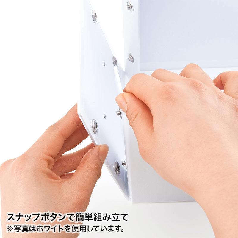 SANWA SUPPLY（サンワサプライ） DVD BOX 組み立て式 簡単 スナップ