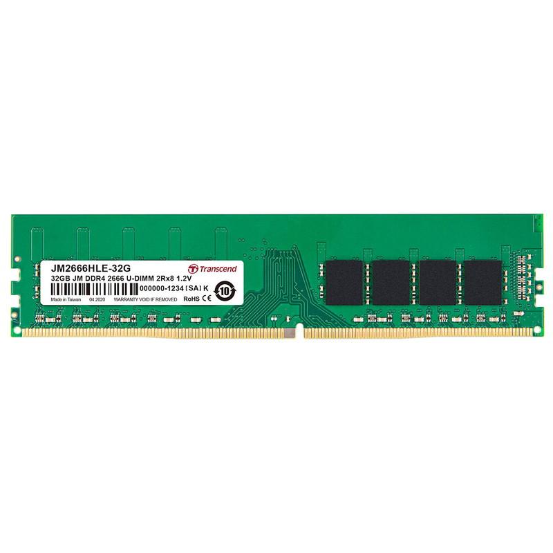 Transcend JM2666HLE-32G 32GB メモリ Transcend（トランセンド） デスクトップ用メモリ 32GB Transcend DDR4