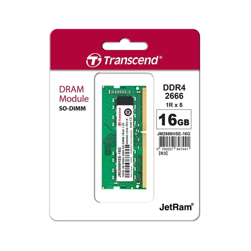 Transcend（トランセンド） ノートパソコン用メモリ Transcend 16GB