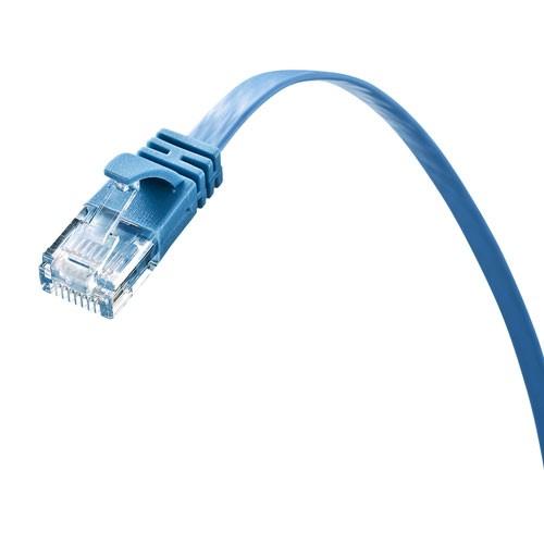 SANWA SUPPLY（サンワサプライ） LANケーブル 1m カテゴリ6A フラット