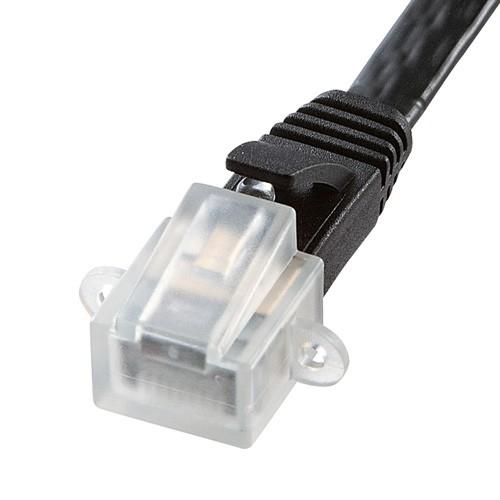 LANケーブル 0.5m Cat7 カテゴリ7 フラット ブラック KB-FL7-005BKN サンワサプライ｜esupply｜04