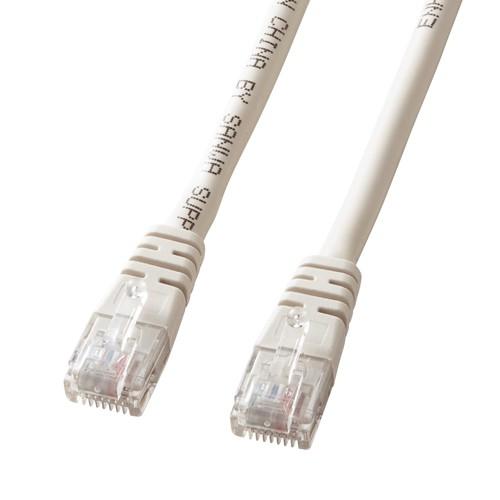 LANケーブル 2m Cat 5e単線 ライトグレー KB-T5T-02N サンワサプライ ネコポス対応｜esupply