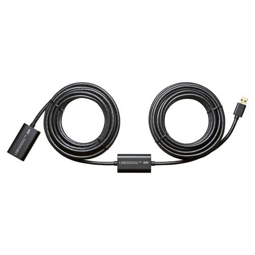 KB-USB-R310 USB3.0 リピーター 10m　2個セット SANWA SUPPLY（サンワサプライ） USB3.0アクティブリピーターケーブル