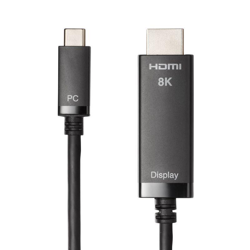 SANWA SUPPLY（サンワサプライ） USB Type-C To HDMI 変換ケーブル 8K