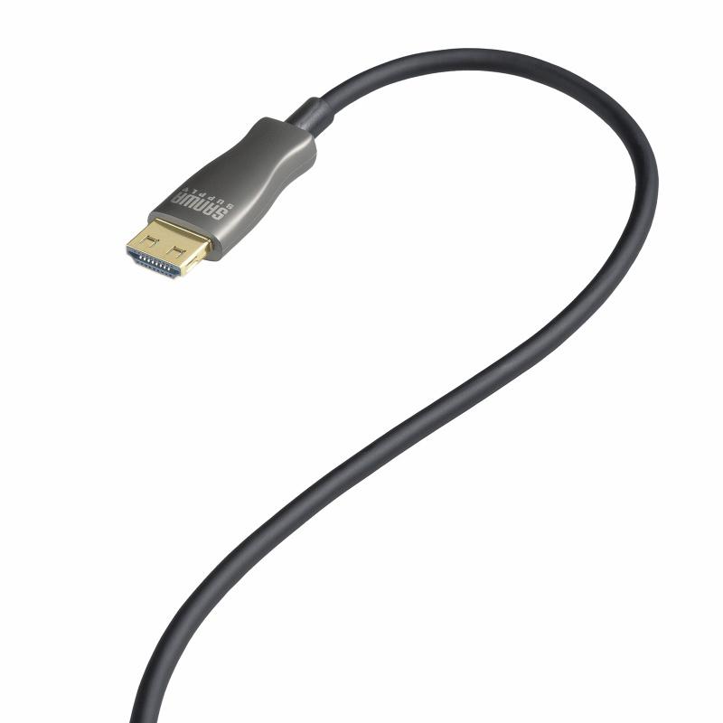 HDMI光ファイバーケーブル 20m 4K60Hz 18Gbps HDR ARC ラッチ付 KM-HD20-PFB20L サンワサプライ_13