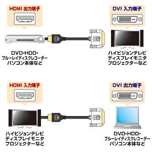 SANWA SUPPLY（サンワサプライ） HDMI-DVIケーブル 1m KM-HD21-10K