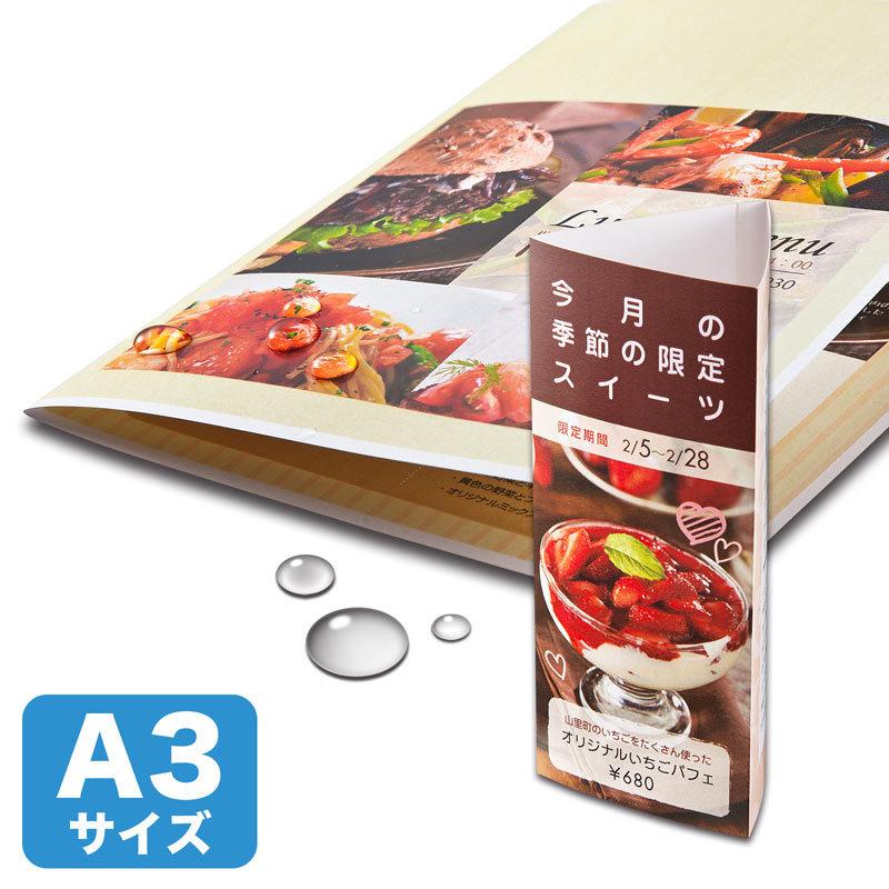 カラーレーザー用耐水紙 A3 半光沢 特厚0.22mm 15枚 LBP-WPF22MDPN-A3 サンワサプライ | SANWA SUPPLY