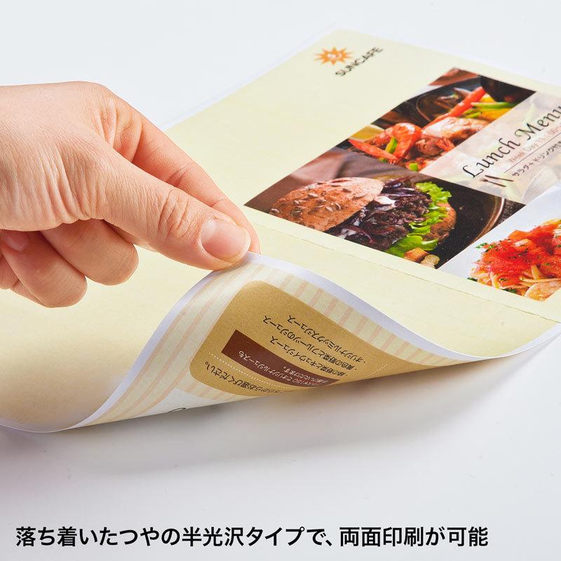 カラーレーザー用耐水紙 A3 半光沢 特厚0.22mm 15枚 LBP-WPF22MDPN-A3 サンワサプライ | SANWA SUPPLY | 04