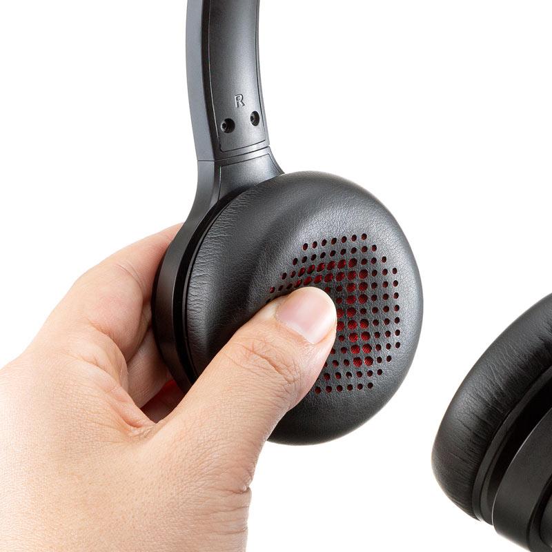 SANWA SUPPLY（サンワサプライ） Bluetoothヘッドセット 両耳タイプ 単