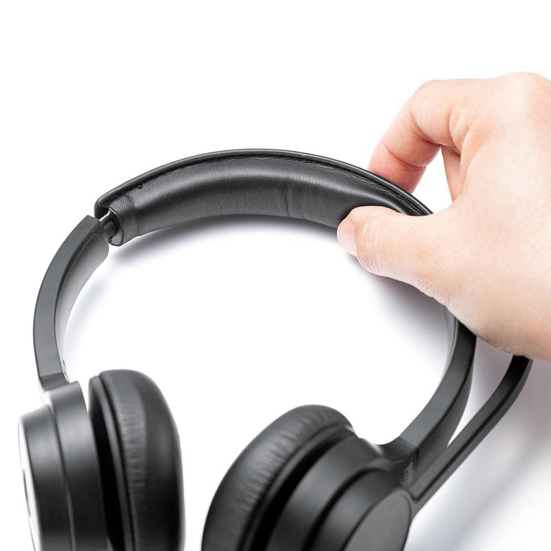 SANWA SUPPLY（サンワサプライ） Bluetoothヘッドセット 両耳タイプ 単