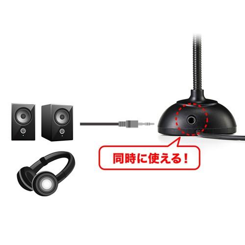 SANWA SUPPLY（サンワサプライ） 高感度マイク 4極対応 コンパクト
