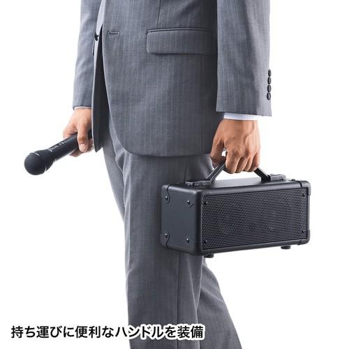 SANWA SUPPLY（サンワサプライ） 拡声器 ワイヤレス 拡声器スピーカー