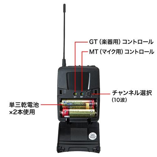 SANWA SUPPLY（サンワサプライ） ワイヤレスヘッドマイク MM-SPAMP4/7