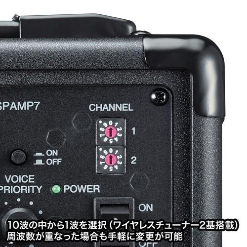 SANWA SUPPLY（サンワサプライ） 拡声器 ワイヤレス 拡声器スピーカー