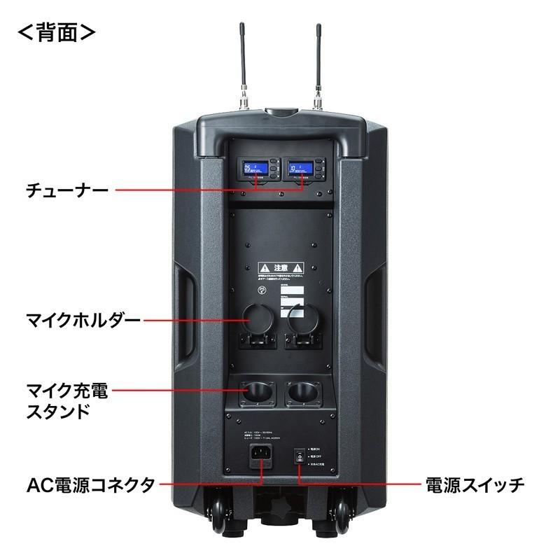 SANWA SUPPLY（サンワサプライ） 拡声器 ワイヤレス 屋外 拡声器
