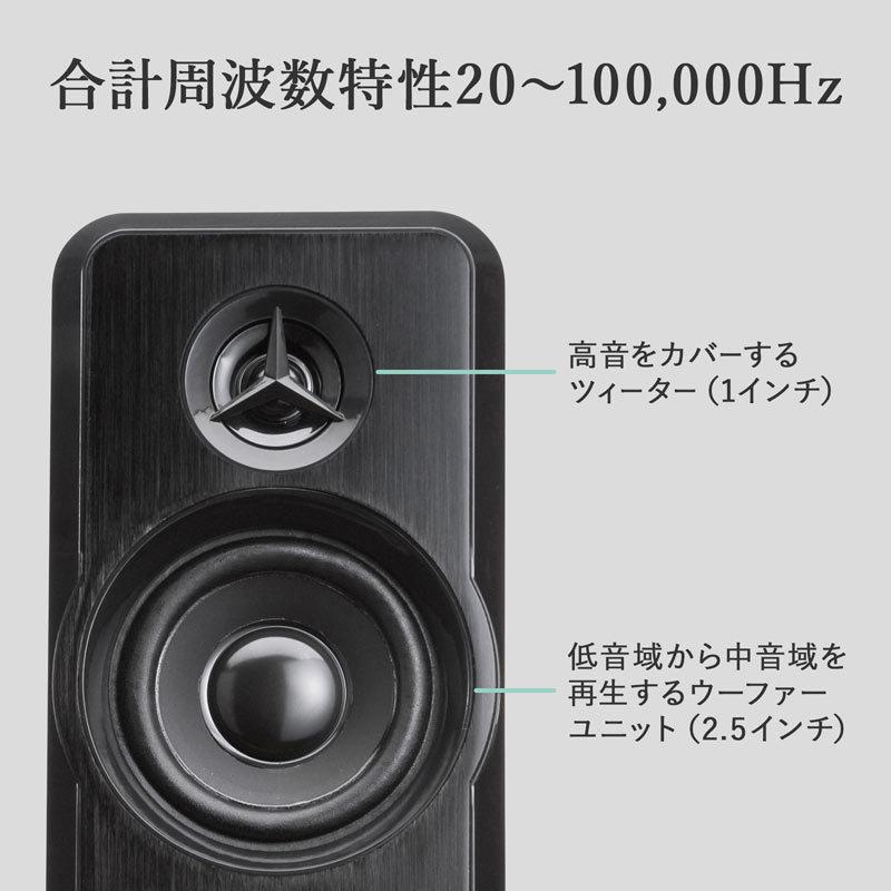 SANWA SUPPLY（サンワサプライ） 2chマルチメディアスピーカー 高音