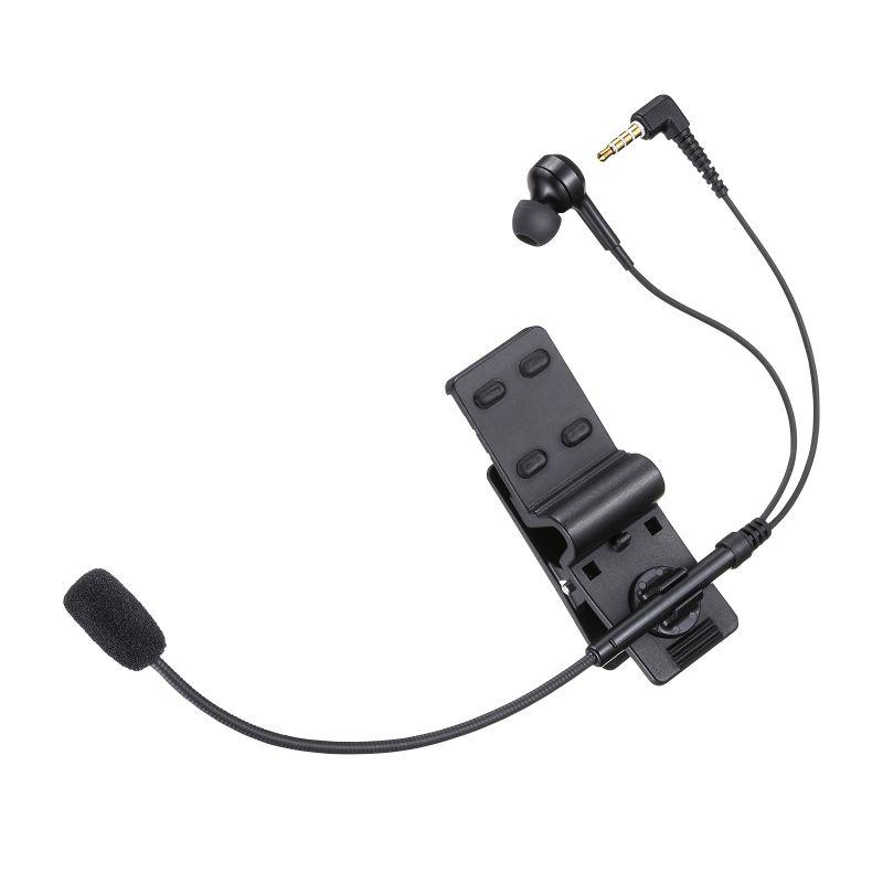 SANWA SUPPLY（サンワサプライ） ヘルメット用イヤホンマイク