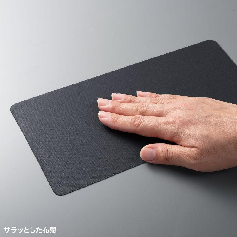 マウスパッド パソコン液晶保護 クリーニングクロス 3WAY 超薄型 ノートパソコン すべり止め 手洗い可能 ブラック MPD-NOTE3BK ネコポス対応 | SANWA SUPPLY | 14