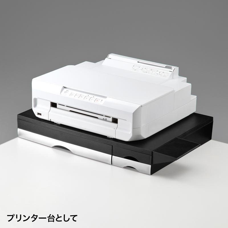 引き出し付きプリンタ台 卓上 用紙 インク 小物収納 デジカメスタンド付 MR-PS2N2 サンワサプライ|esupply|20