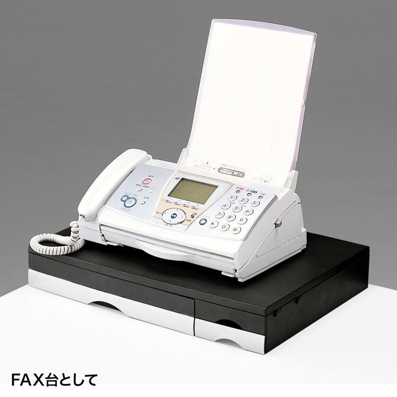 引き出し付きプリンタ台 卓上 用紙 インク 小物収納 デジカメスタンド付 MR-PS2N2 サンワサプライ|esupply|09