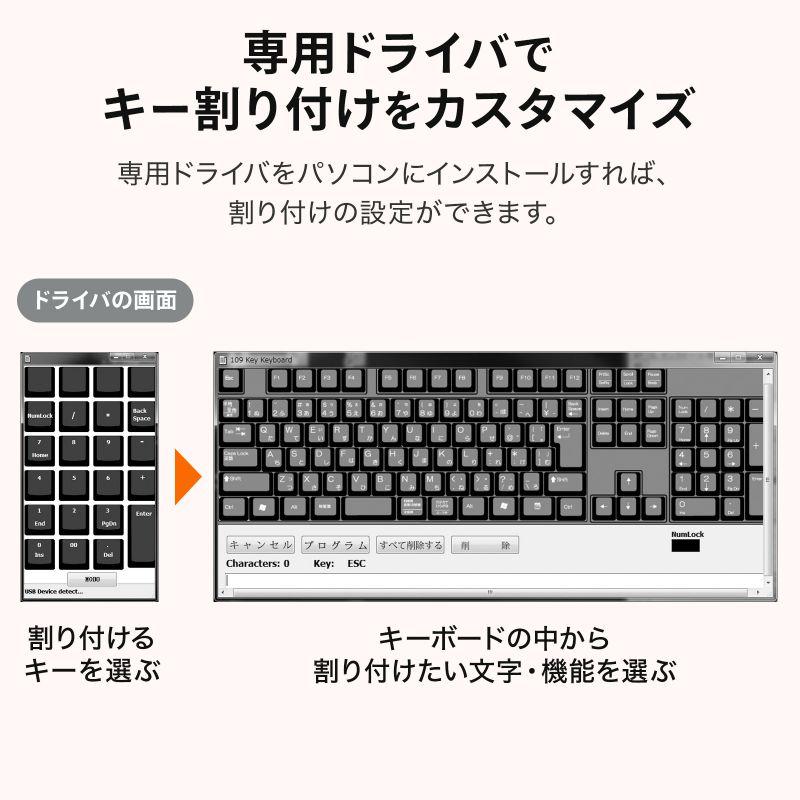 SANWA SUPPLY（サンワサプライ） プログラマブルテンキー