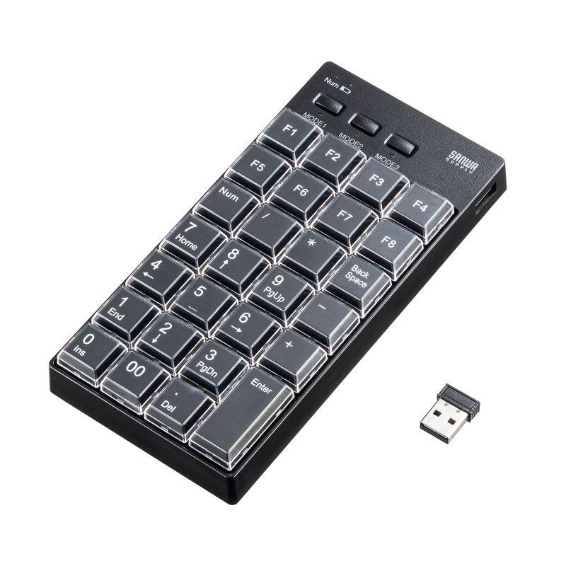 SANWA SUPPLY（サンワサプライ） プログラマブルテンキー 無線 2.4GHz