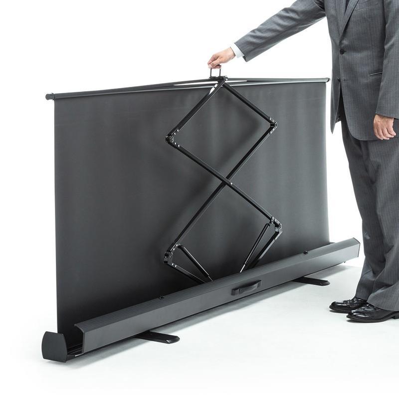 イーサプライ（e-supply） プロジェクタースクリーン 100インチ ワイド