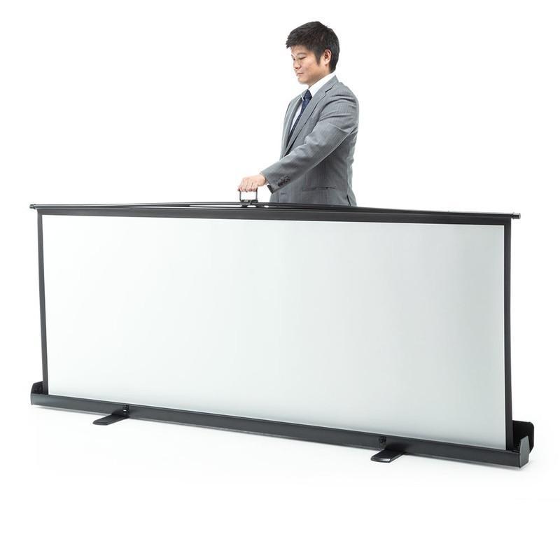 イーサプライ（e-supply） プロジェクタースクリーン 100インチ ワイド