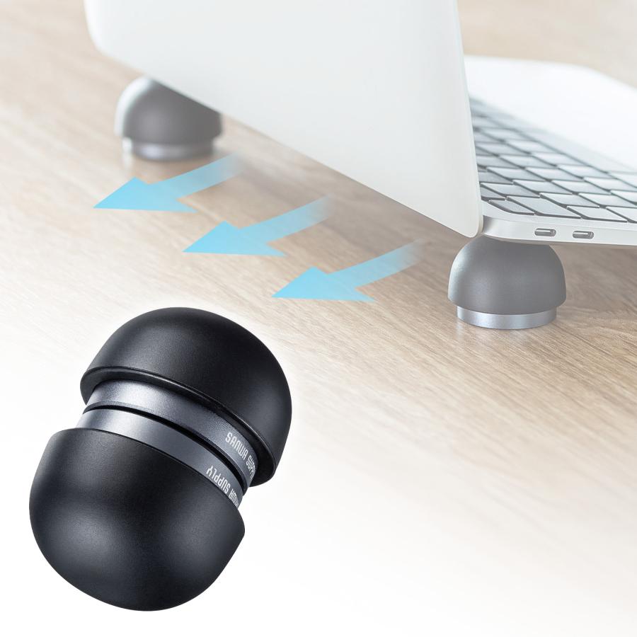 SANWA SUPPLY ノートパソコンスタンド 平置き タブレット対応