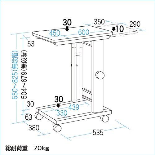 プロジェクター台 W450×D600mm PR-2N サンワサプライ 代引不可 個人様宅への配送不可_1