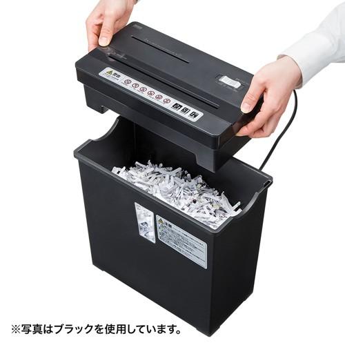 未使用品 SANWA SUPPLY ペーパー＆CDシュレッダー PSD-AW5534W 電動シュレッダー クロスカット SANWA SUPPLY（サンワサプライ） ペーパー＆CDシュレッダー 電動