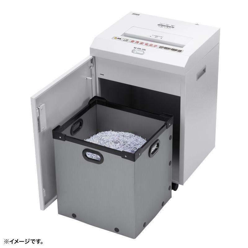 在庫限り シュレッダー クロスカット 電動 A3用紙対応 大容量 50L オフィス ホッチキス カード PSD-C90A3 サンワサプライ 代引き不可 個人様宅への配送不可の画像