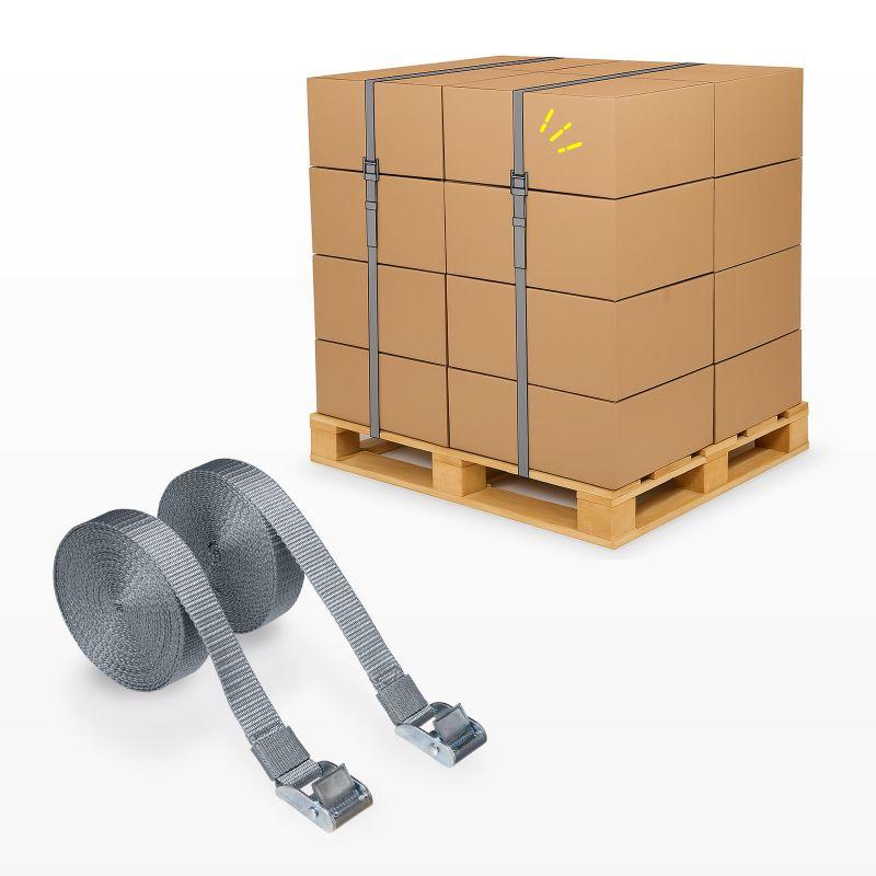 荷締めベルト ラッシングベルト 落下防止ベルト 6m×2本入り リンテック21製 QL-E103 サンワサプライ | SANWA SUPPLY | 02