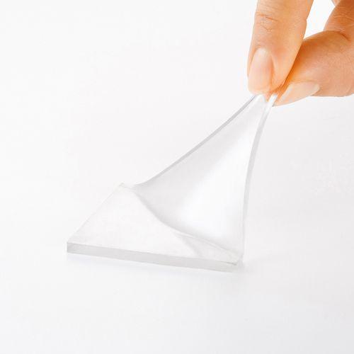 耐震マット 地震対策 厚み3mm 薄手タイプ 50mm四方 4枚入り  QL-E84 サンワサプライ ネコポス対応 | SANWA SUPPLY | 04