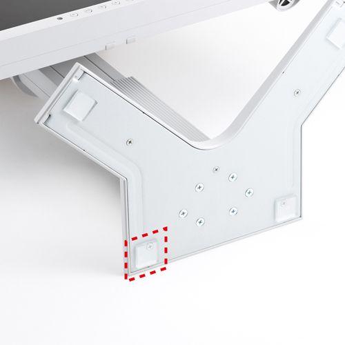 耐震マット 地震対策 厚み3mm 薄手タイプ 20mm四方 4枚入り QL-E85 サンワサプライ ネコポス対応 | SANWA SUPPLY